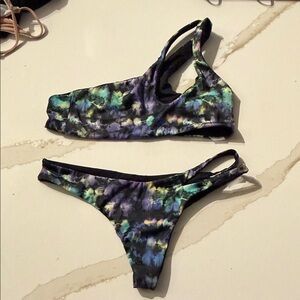 Ola Feroz Vibrant Tie-Dye Bikini Set
